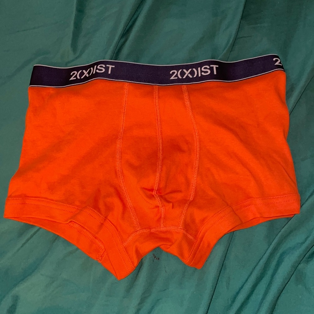 Mens 2xist Trunk NWOT orange size medium